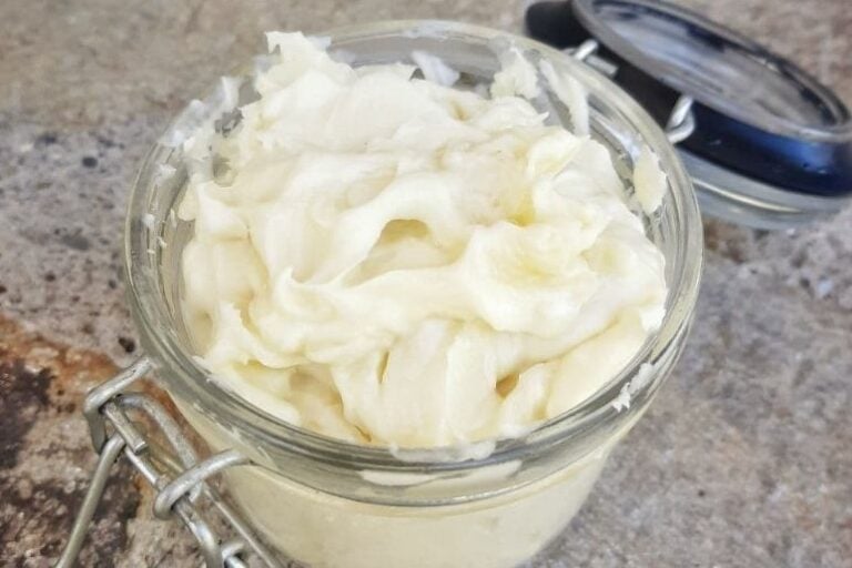 The Best NonGreasy Body Butter Recipe {Whipped + Natural
