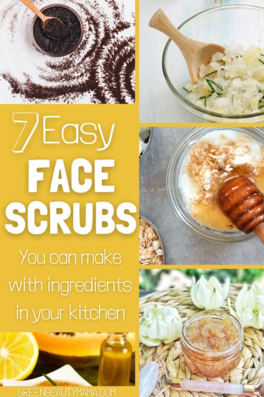 7 Easy Face Scrubs