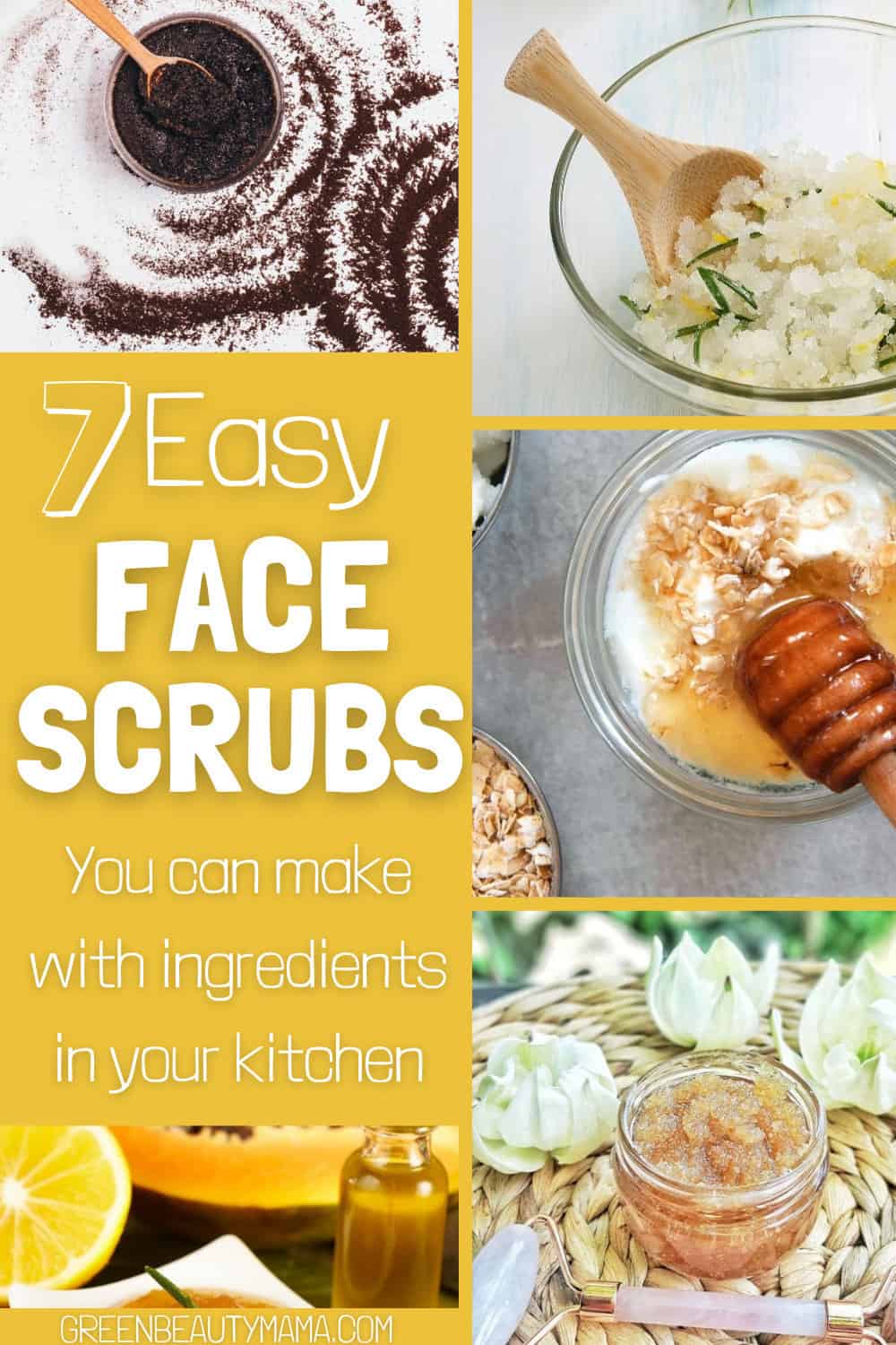 7 DIY Face Scrubs You Can Make With Ingredients In Your Kitchen