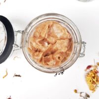 DIY gingerbread body butter