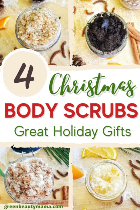 Christmas body scrub recipes