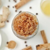 homemade pumpkin spice scrub