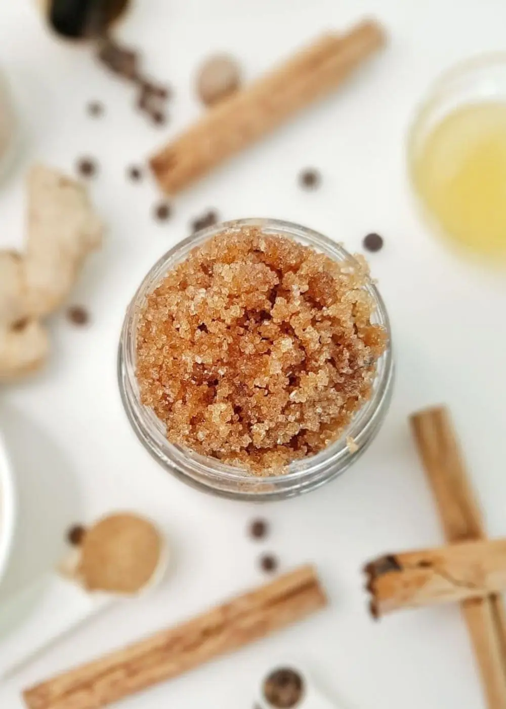 DIY Pumpkin Spice Brown Sugar Body Scrub