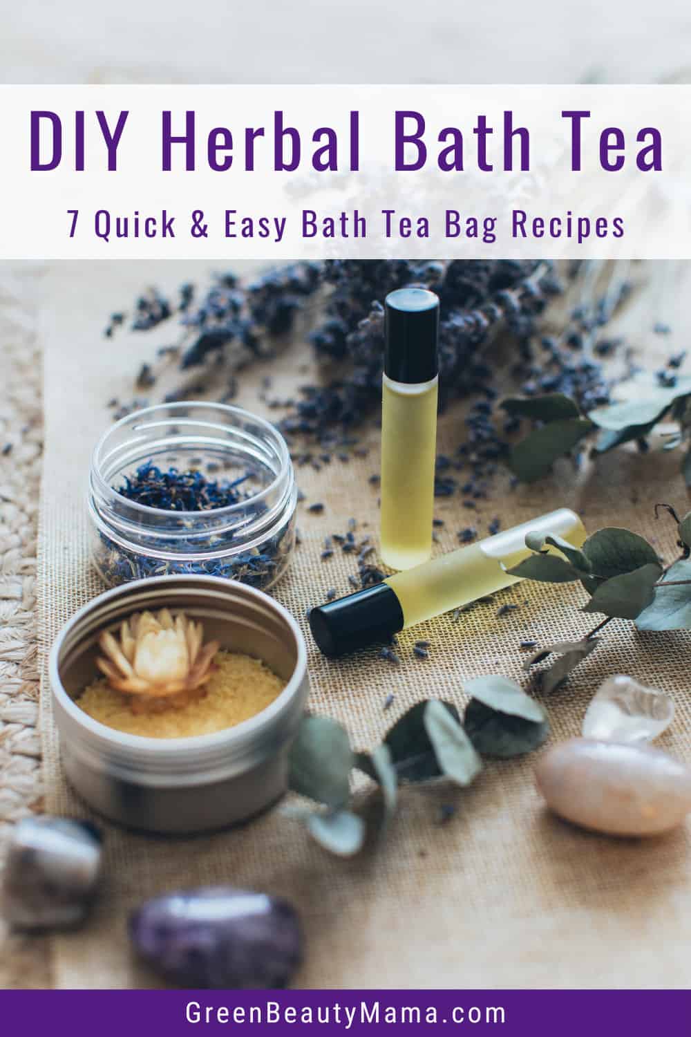 7 Amazing DIY Herbal Bath Tea Recipes