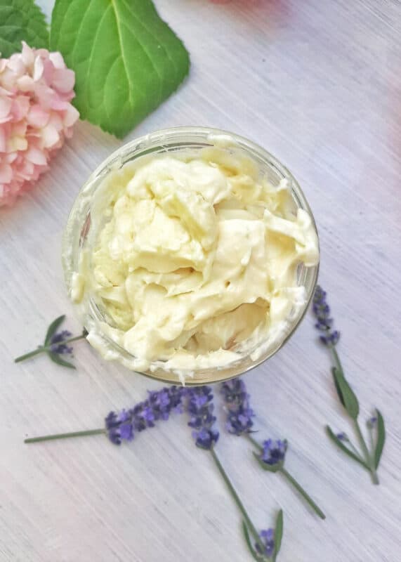 DIY lavender body butter