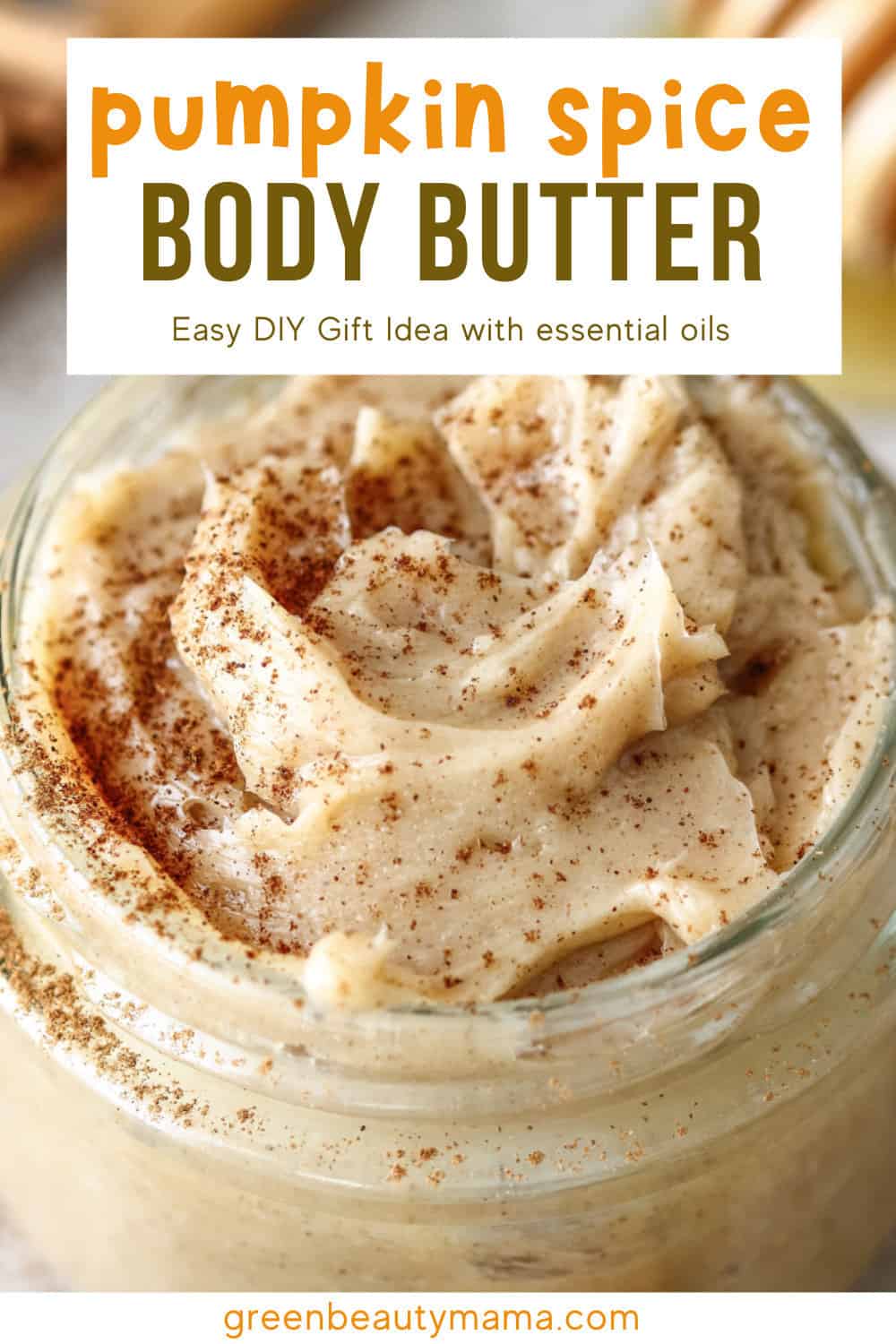 Whipped Pumpkin Spice Body Butter NonGreasy Body Butter Recipe