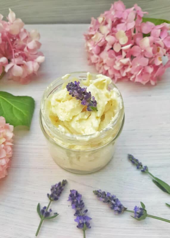 Simple DIY Lavender Body Butter
