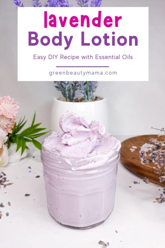 The Best Non-Greasy Shea Butter Lotion Recipe with Lavender