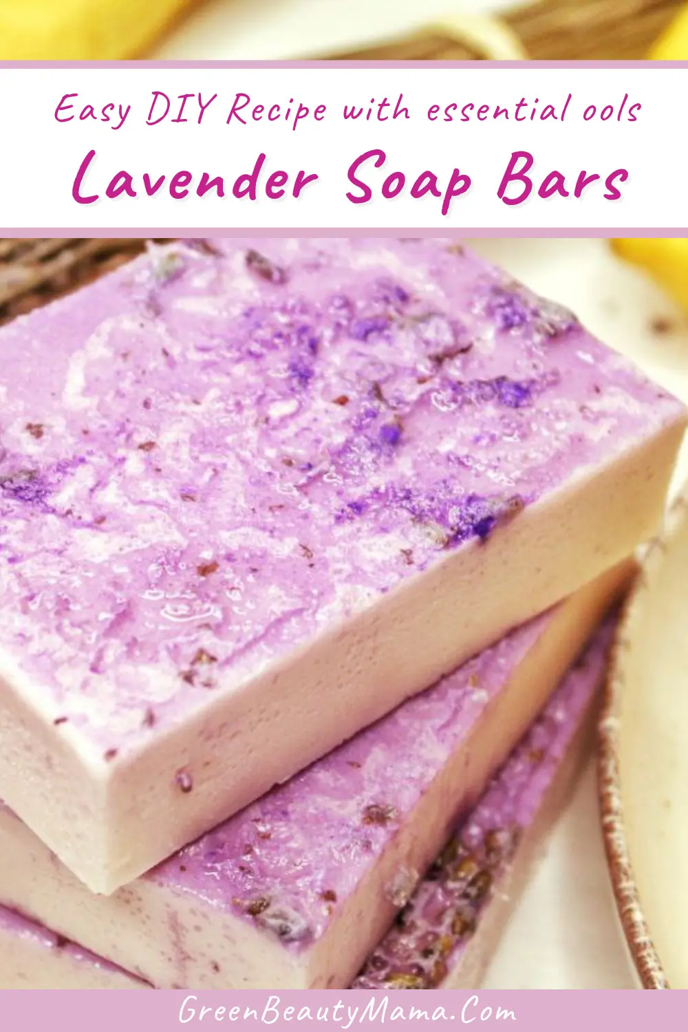 How To Make Lavender Soap Easy DIY Recipe For Beginners   Lavender Soap Bars 