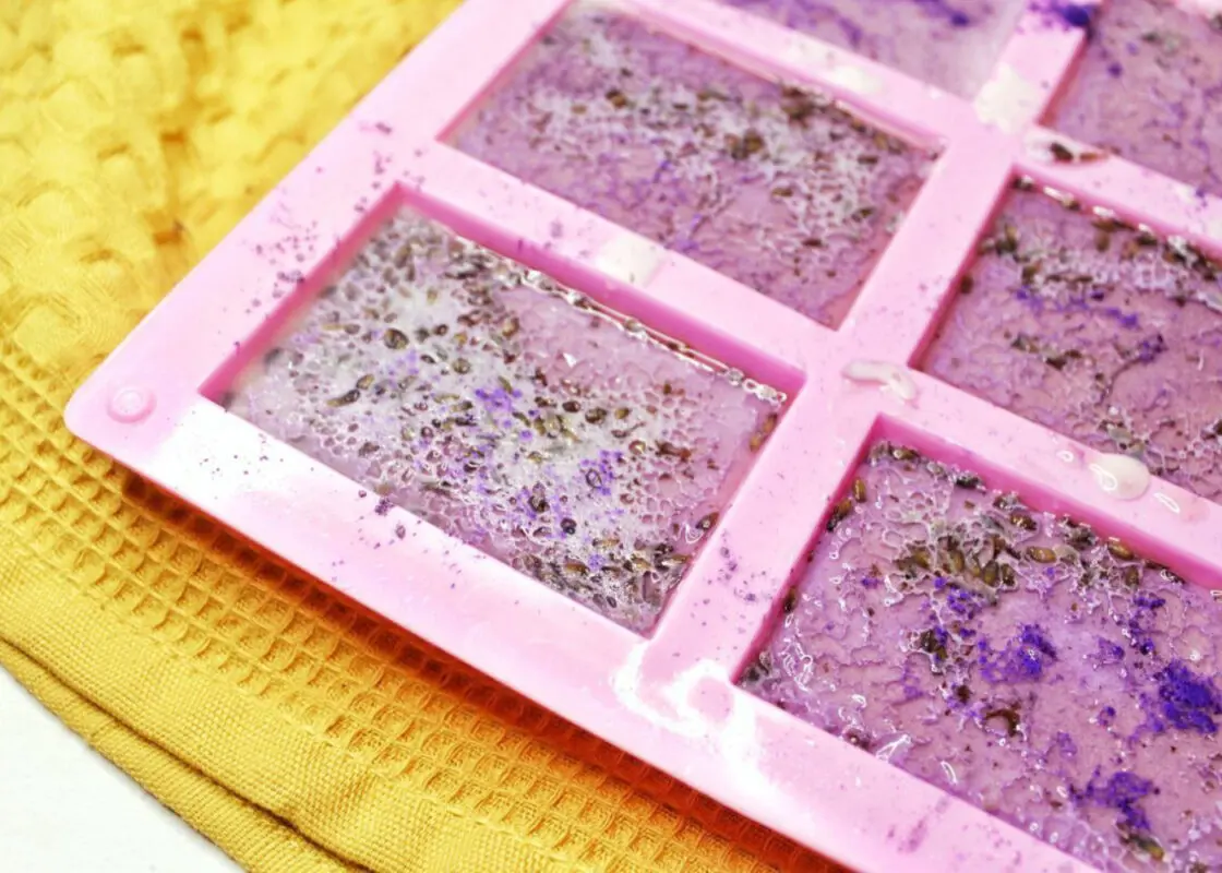 lemon lavender soap