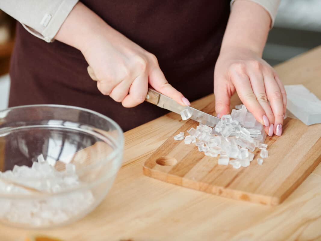 melt and pour soap recipe for christmas