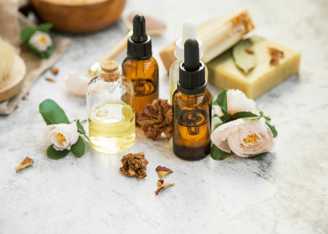 Natural homemade tanning oil for a sun-kissed glow