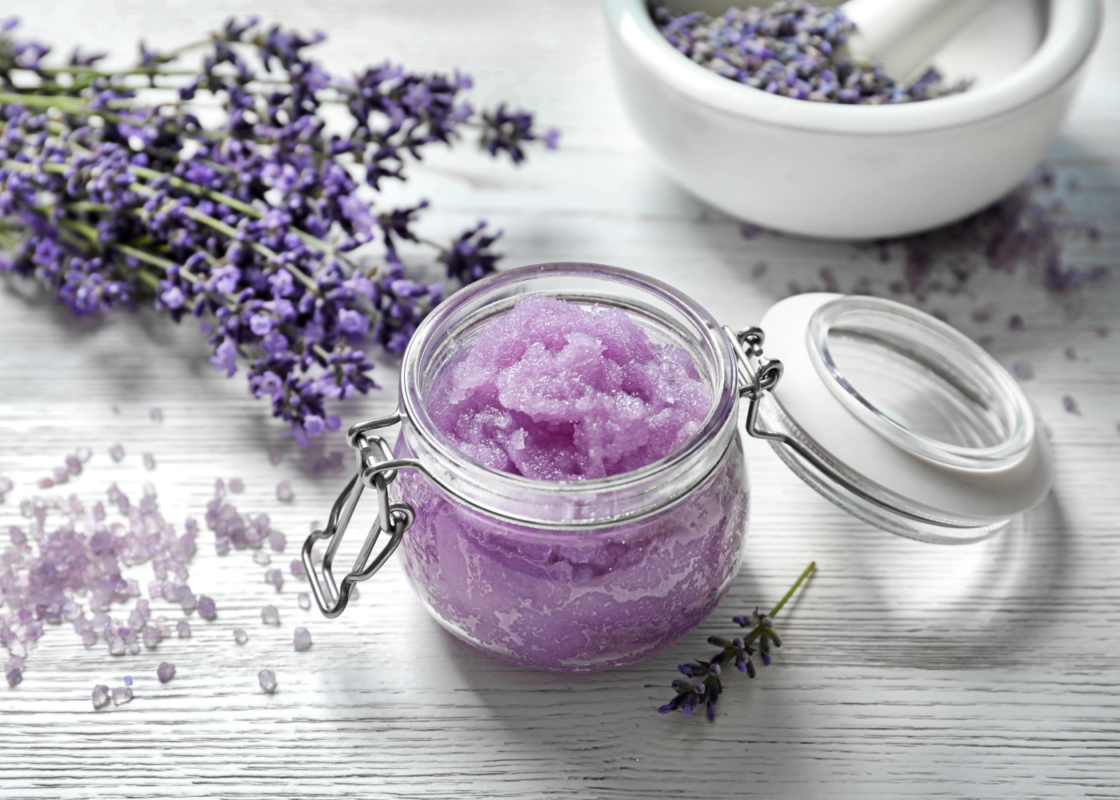 lavender sugar scrub recipe