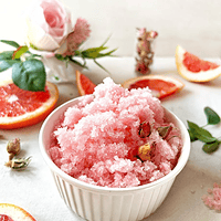 rose body scrub recipe